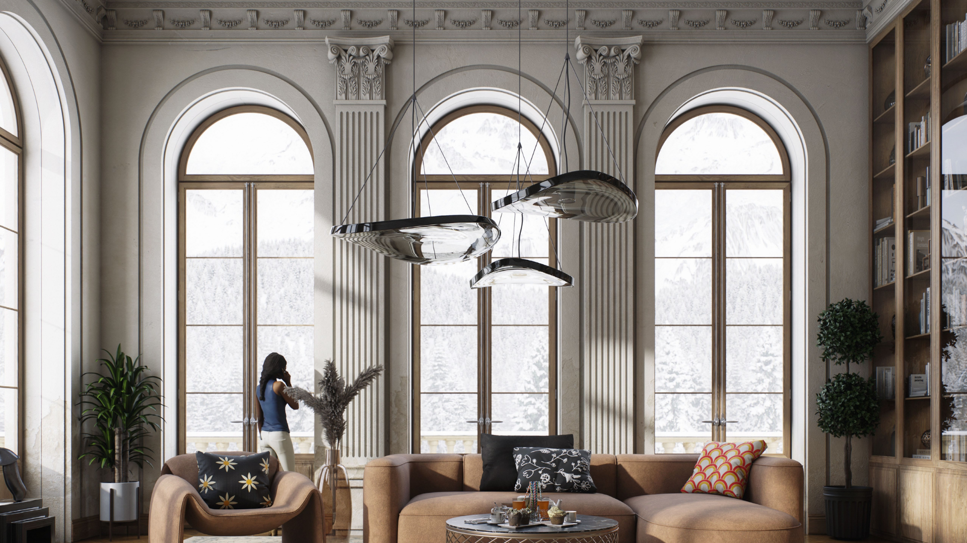 VLX 100 Arched / Custom Door in Los Angeles, CA | Westlight Windows Los Angeles - detail 2
