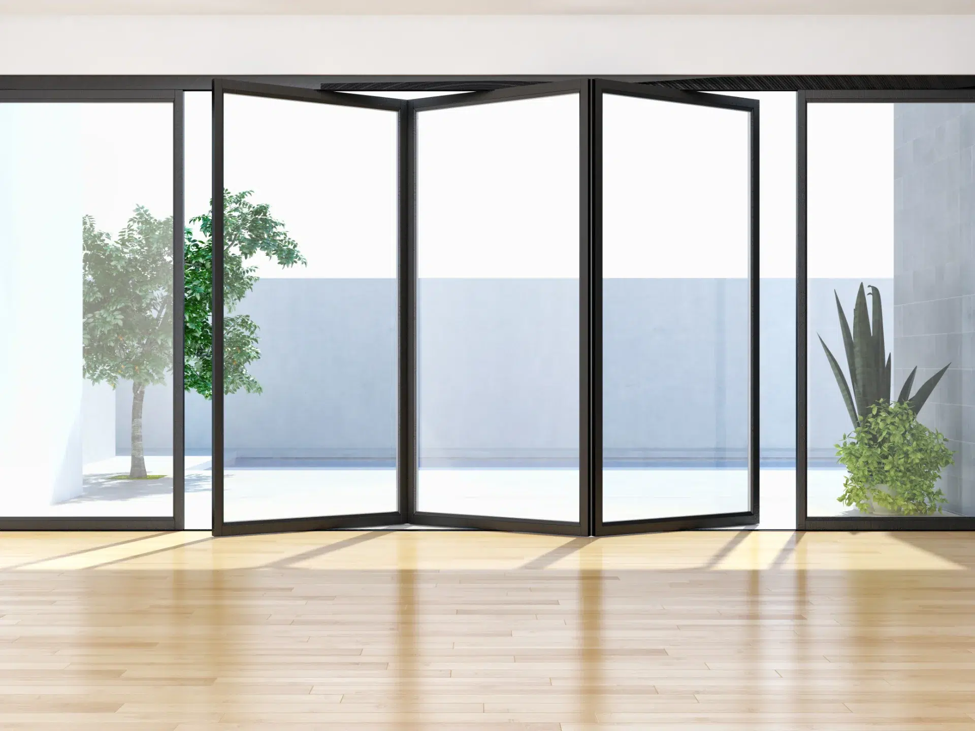 VLX 100 Bifold / Folding Door in Los Angeles, CA | Westlight Windows Los Angeles - detail 1
