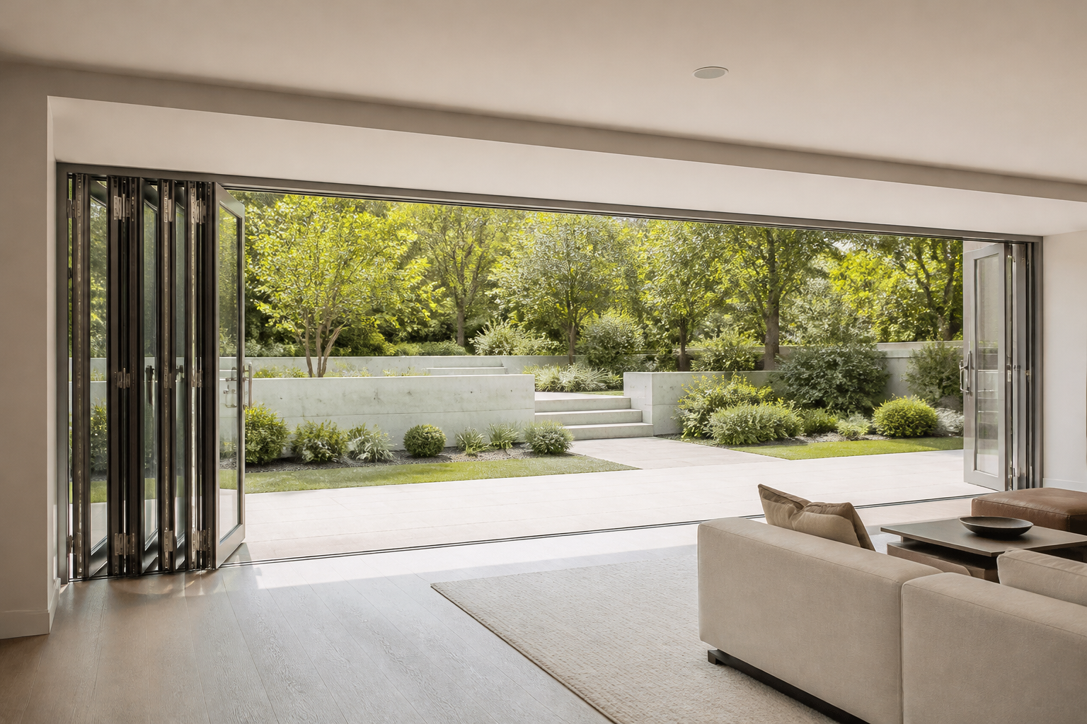 VLX 100 Bifold / Folding Door in Los Angeles, CA | Westlight Windows Los Angeles - detail 4