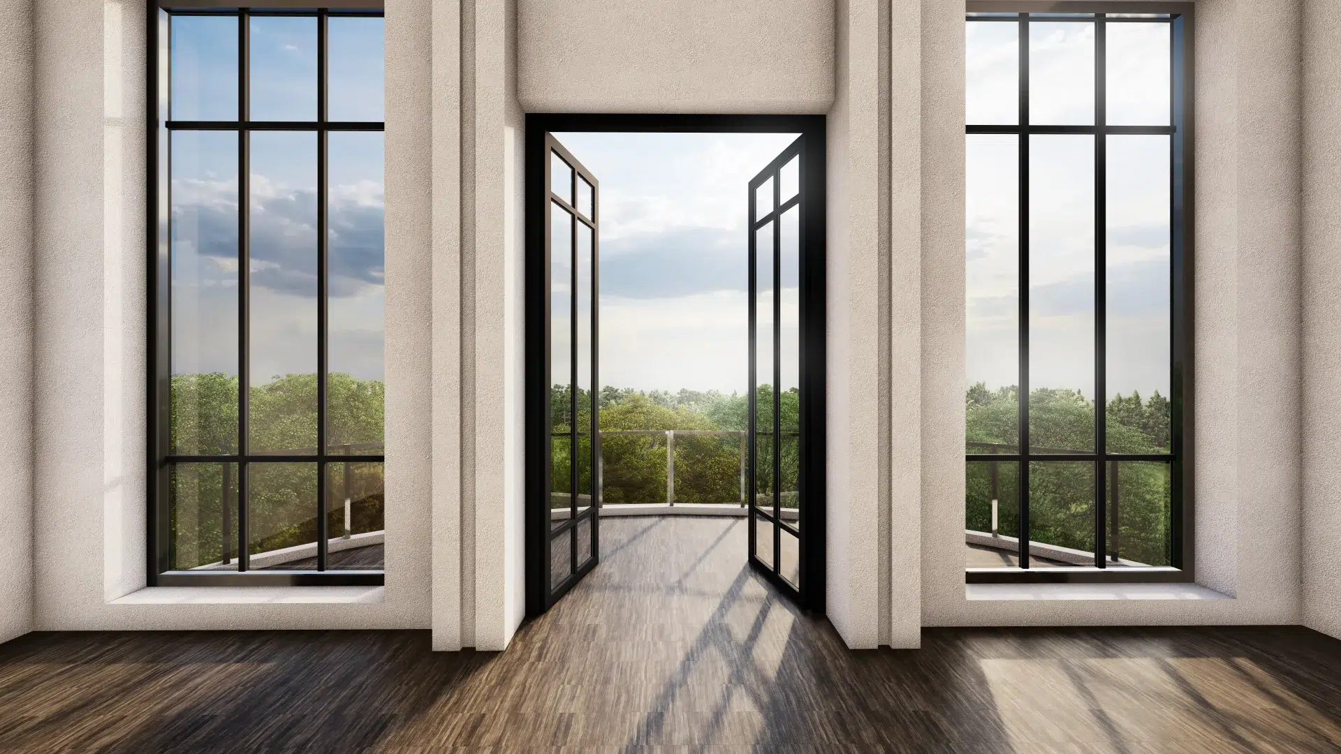 VLX 100 Double Swing / French Door in Los Angeles, CA | Westlight Windows Los Angeles - detail 1