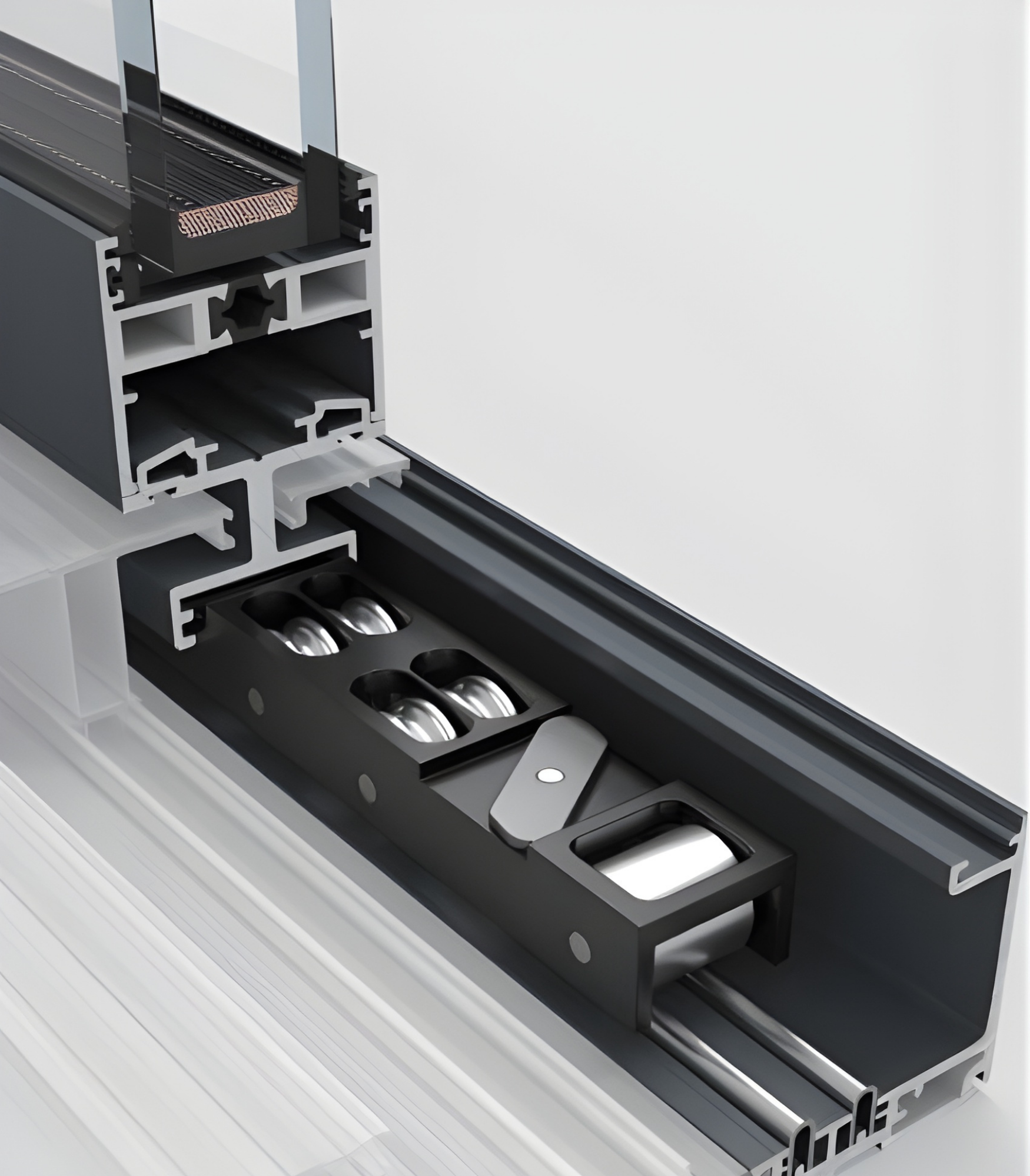 VLX 138 Panoramic Sliding Door in Los Angeles, CA | Westlight Windows Los Angeles - detail 7